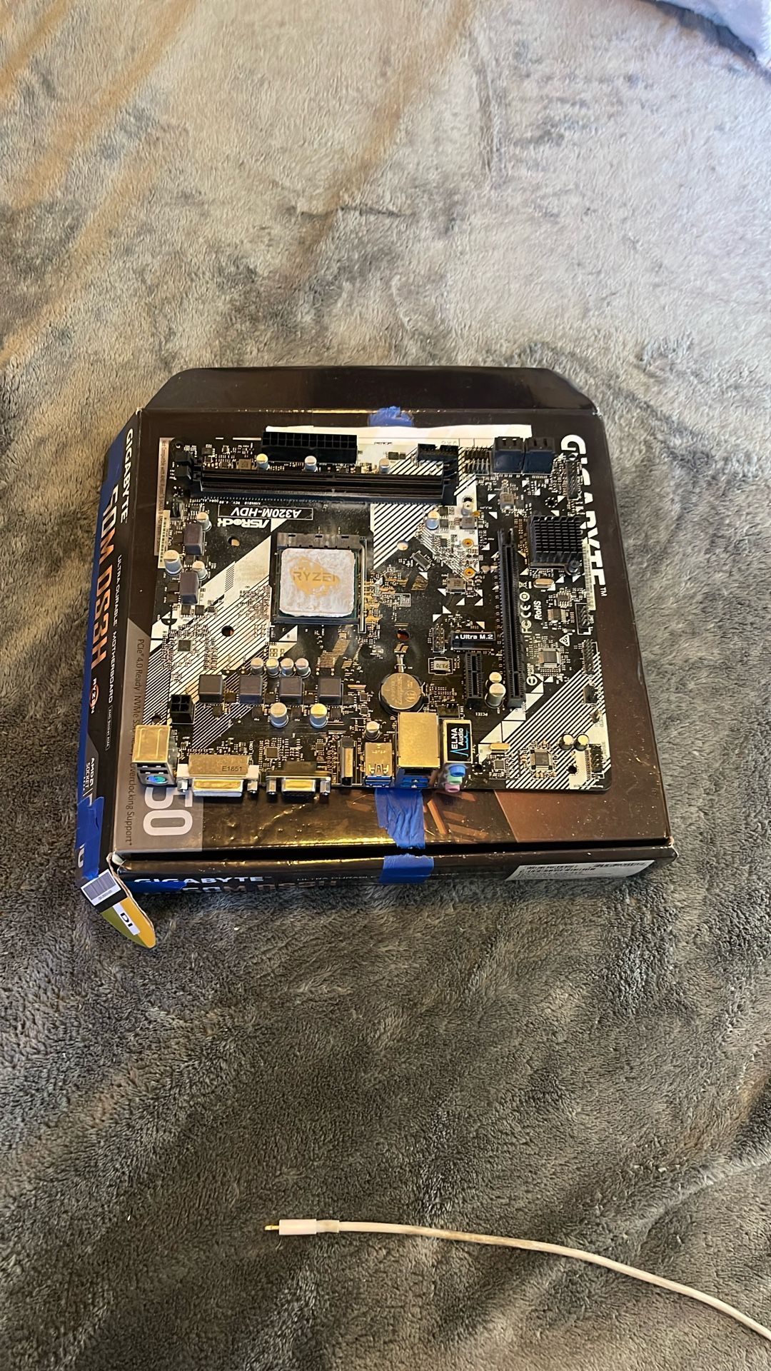 Motherboard And CPU