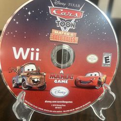 Cars Toon: Mater's Tall Tales Nintendo Wii 2010 Video Game 