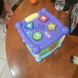 Purple Activity Cube 