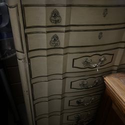 Vintage Dresser And Tower Dresser 