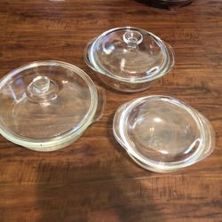 Glass Kitchen Containers (lightly Used) $15 For All 3