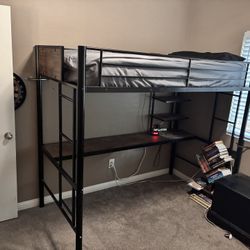 Twin Loft Bed Frame