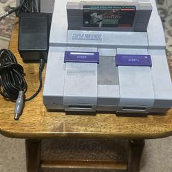 Super Nintendo SNES Console 
