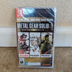 Metal Gear Solid: Master Collection Vol.1 Nintendo Switch Video Game Brand New - Physical Cartridge