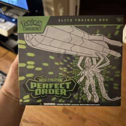 Pokemon TCG: Mega Evolution Perfect Order Elite Trainer Box