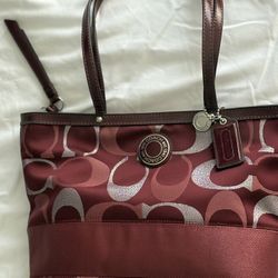 Coach Signature Ava Tote Shoulder Bag - NEW/never Used