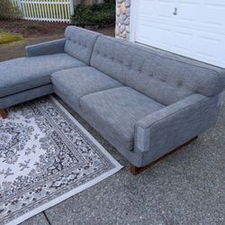 Grey Sectional Couch