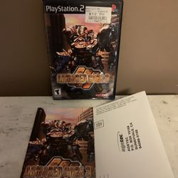 Armored Core 3 Sony Playstation 2 Game