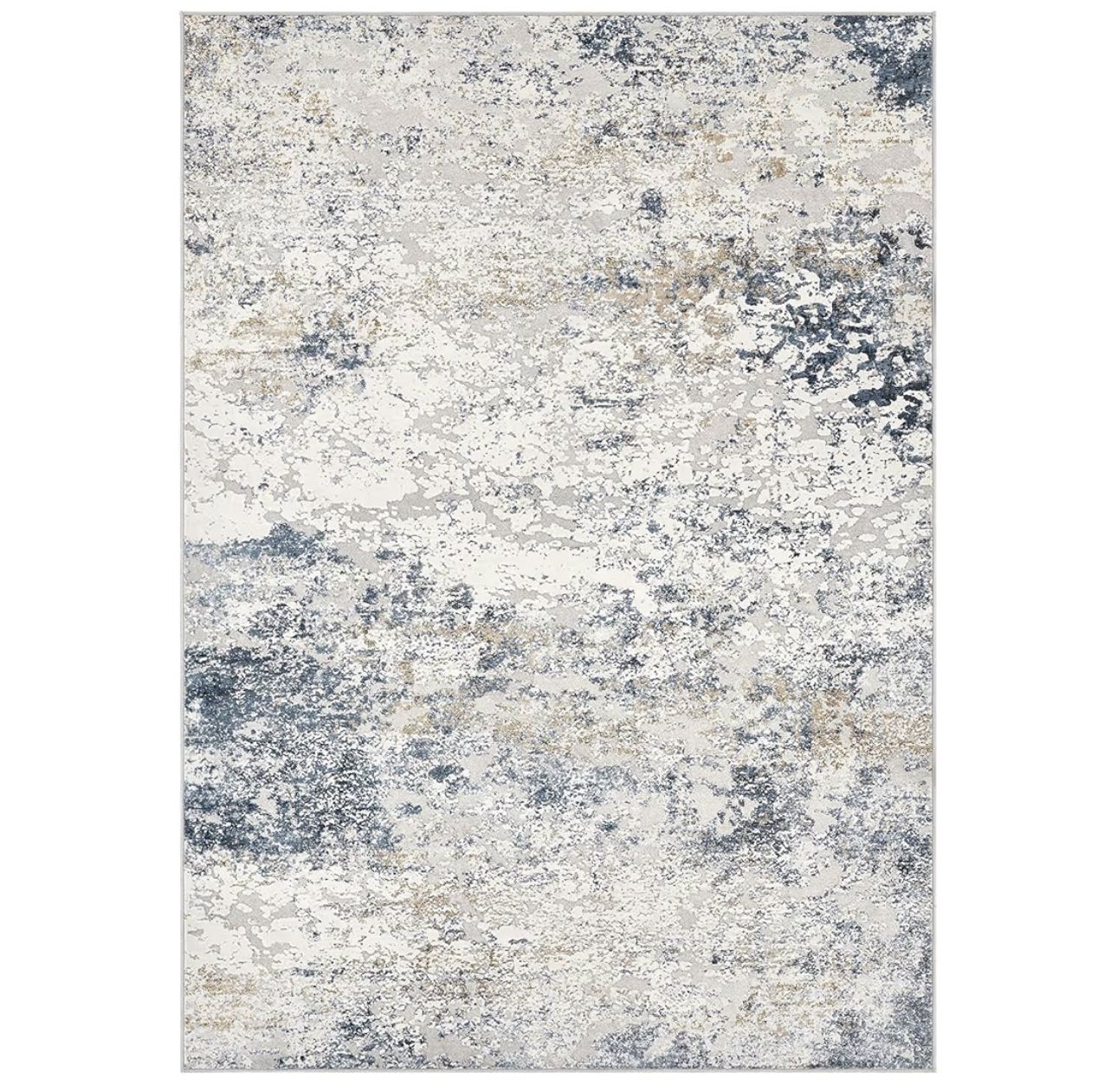 New- 9 X12 Gorgeous Modern Abstract Washable Rug