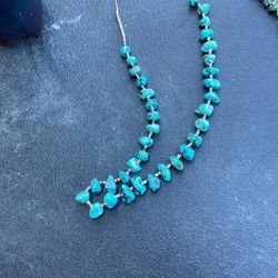 Turquoise Old Pawn Navajo Necklace 