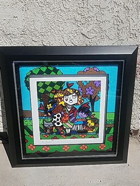 Romero Britto pop art