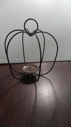 Pumpkin Candle holder
