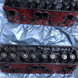 1970s Chevy 350 Small Block Cylinder  Heads