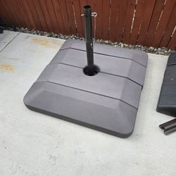 Large Umbrella Stand With Weights 