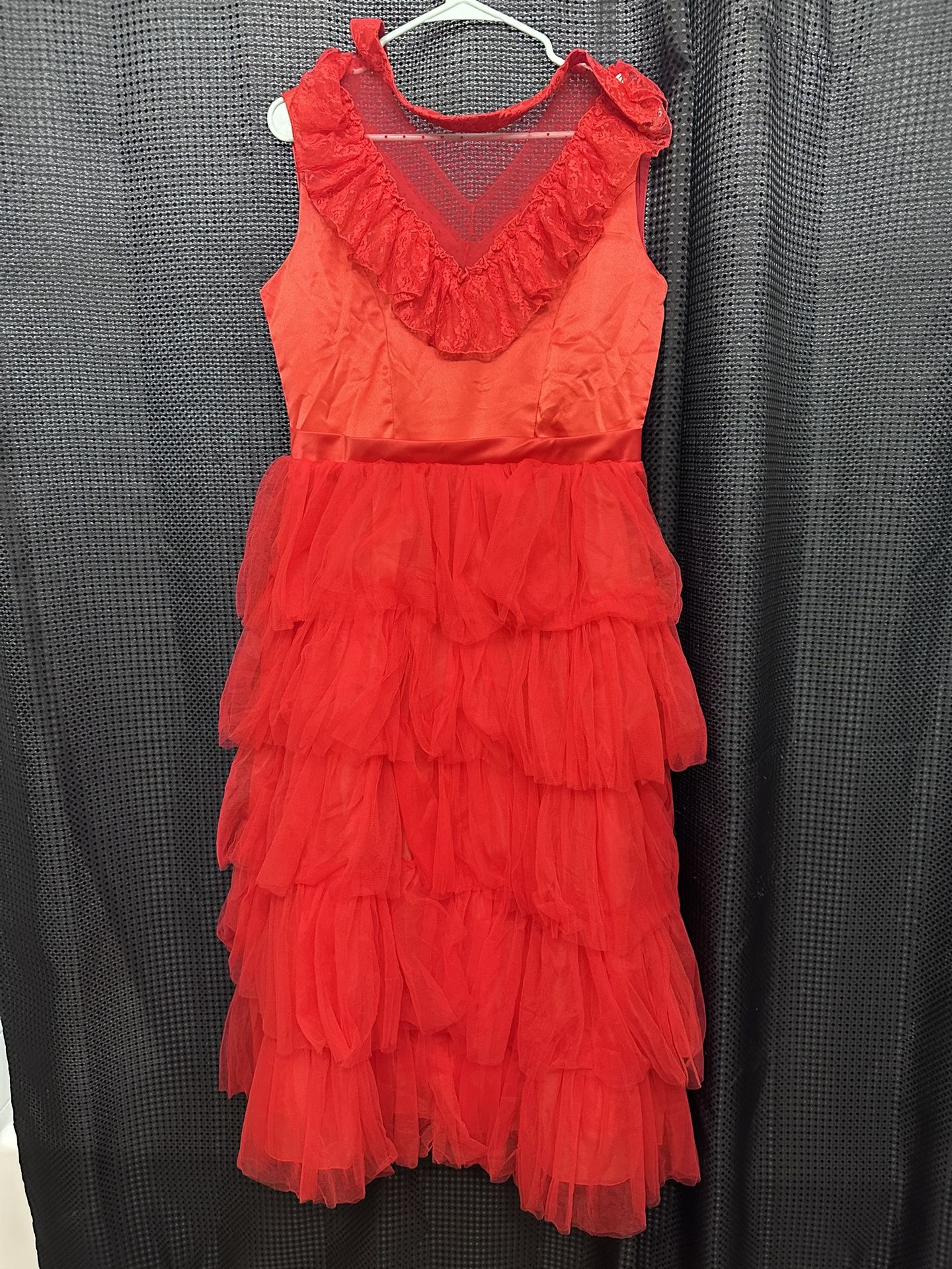 Women’s Red Dress (Beetlejuice Wedding Dress)