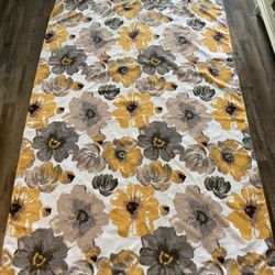 Beautiful Floral Window Drape Panel Like New
