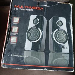 PC Speaker 3.5mm auxiliary In Put