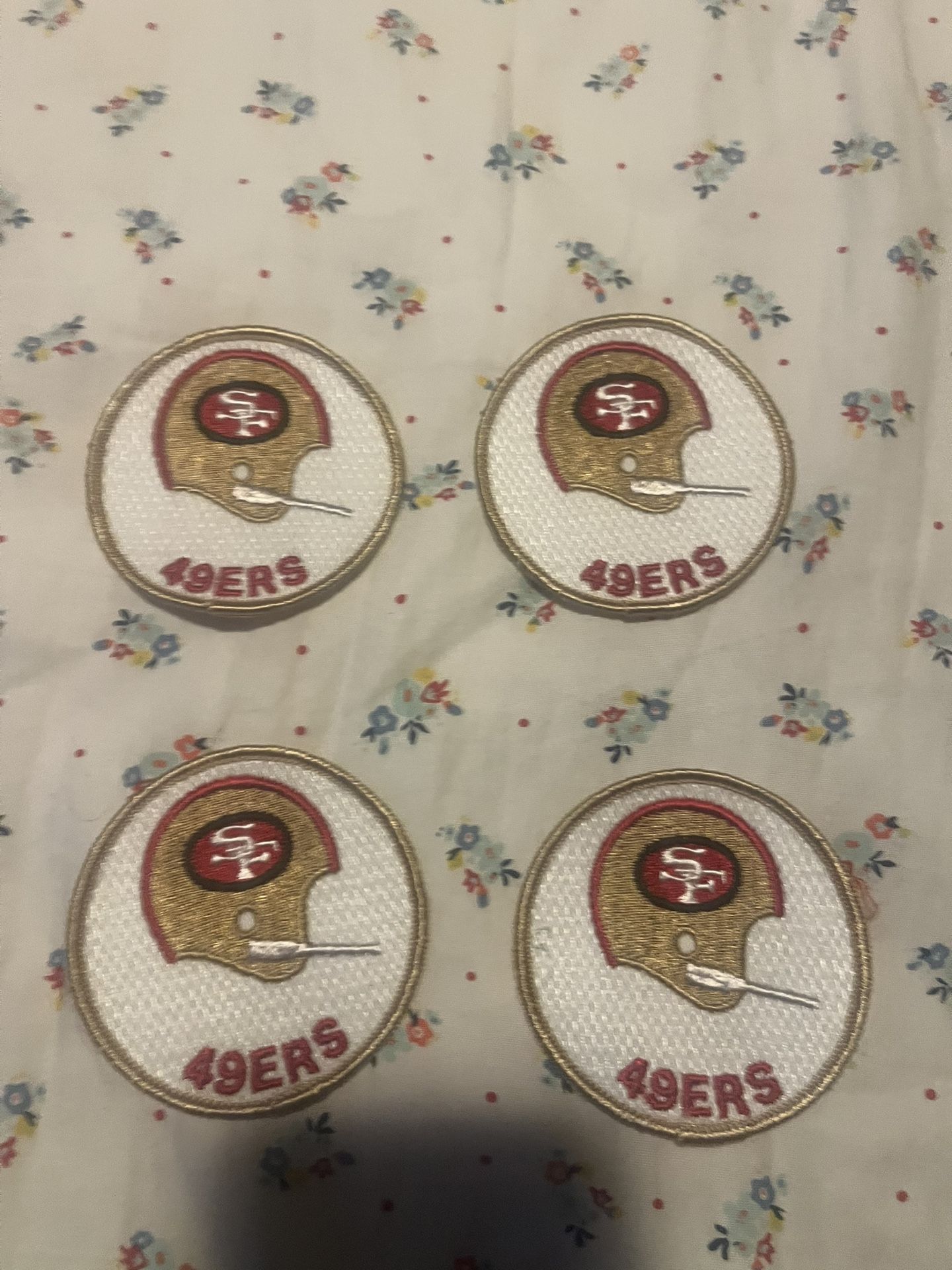 Vintage San Francisco 49er 3 Inch Patches