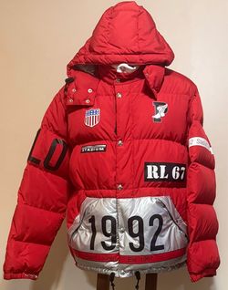 Polo Ralph Lauren stadium pwing puffer coat jacket size xxl