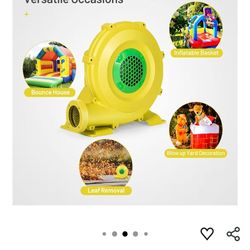 Air blower for bounce house