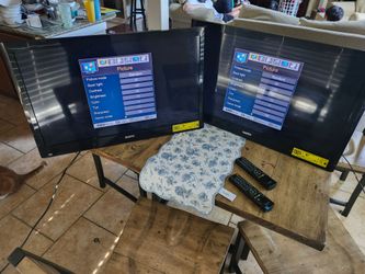 Sanyo 32" TVs price for both (not smart)