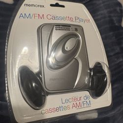 AM/FM Cassette Player 