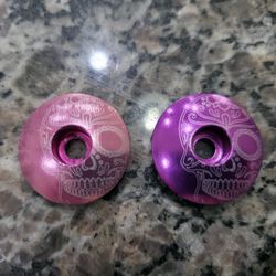 Bicycle Mountain Bike Sugar Skull Top Cap