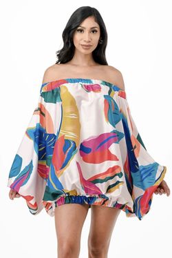 Tropical Bubble Dress