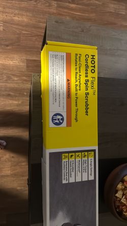 Hoto Flexi Cordless Spin Scrubber