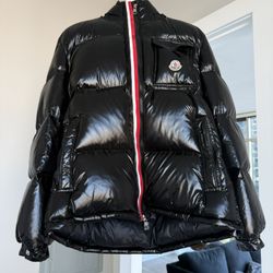 Black Moncler Puffer Jacket