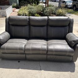 Klaussner Recliner Sofa - Brown