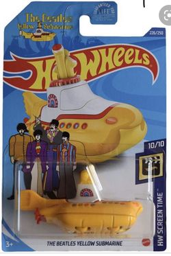Brand New The Beatles Hot Wheels