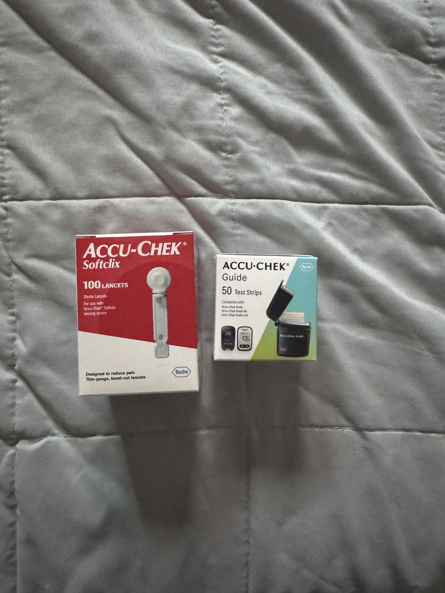 test strips and lancets