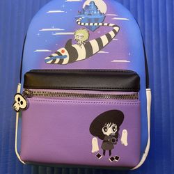 Her Universe (similar to Loungefly) Beetlejuice Sandworm Mini Backpack - NWT  