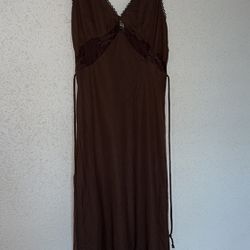 Brown Cowgirl Dress