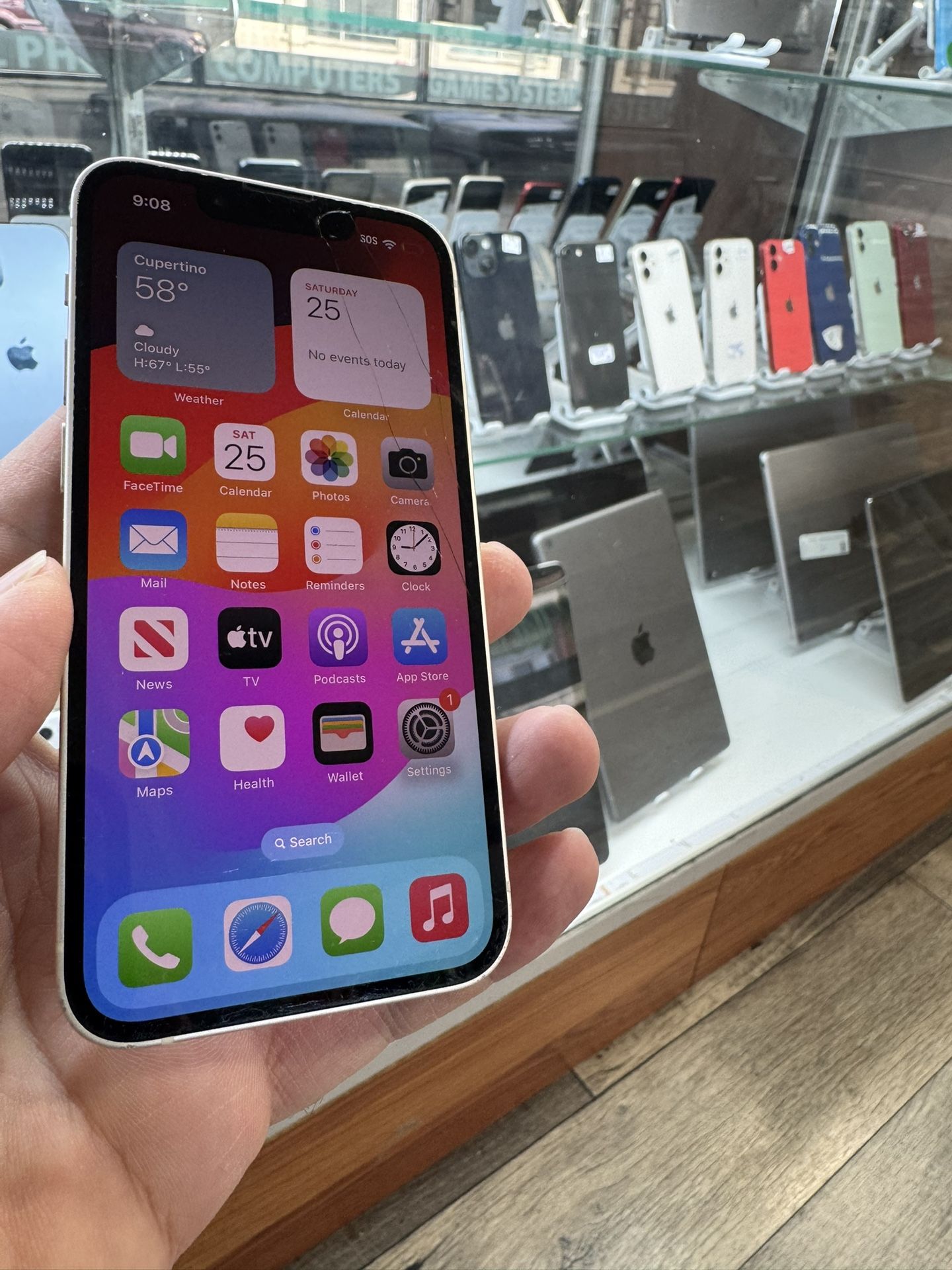 Unlocked iPhone 13 Mini - Desbloqueado 