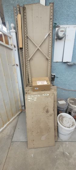 Steel shelving