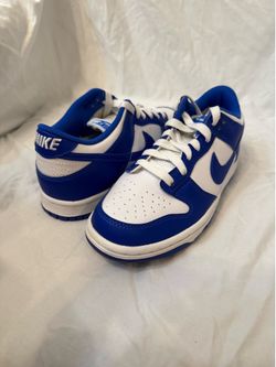 Women’s Nike Dunk Low GS. Size 5.5. Racer- Blue/White. NWB