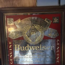 Budweiser Mirror
