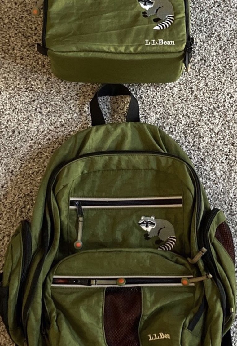 LL Bean Backpack & Cooler Combo