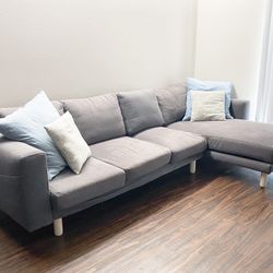 Norsborg 4-Seat Ikea Sofa with Chaise