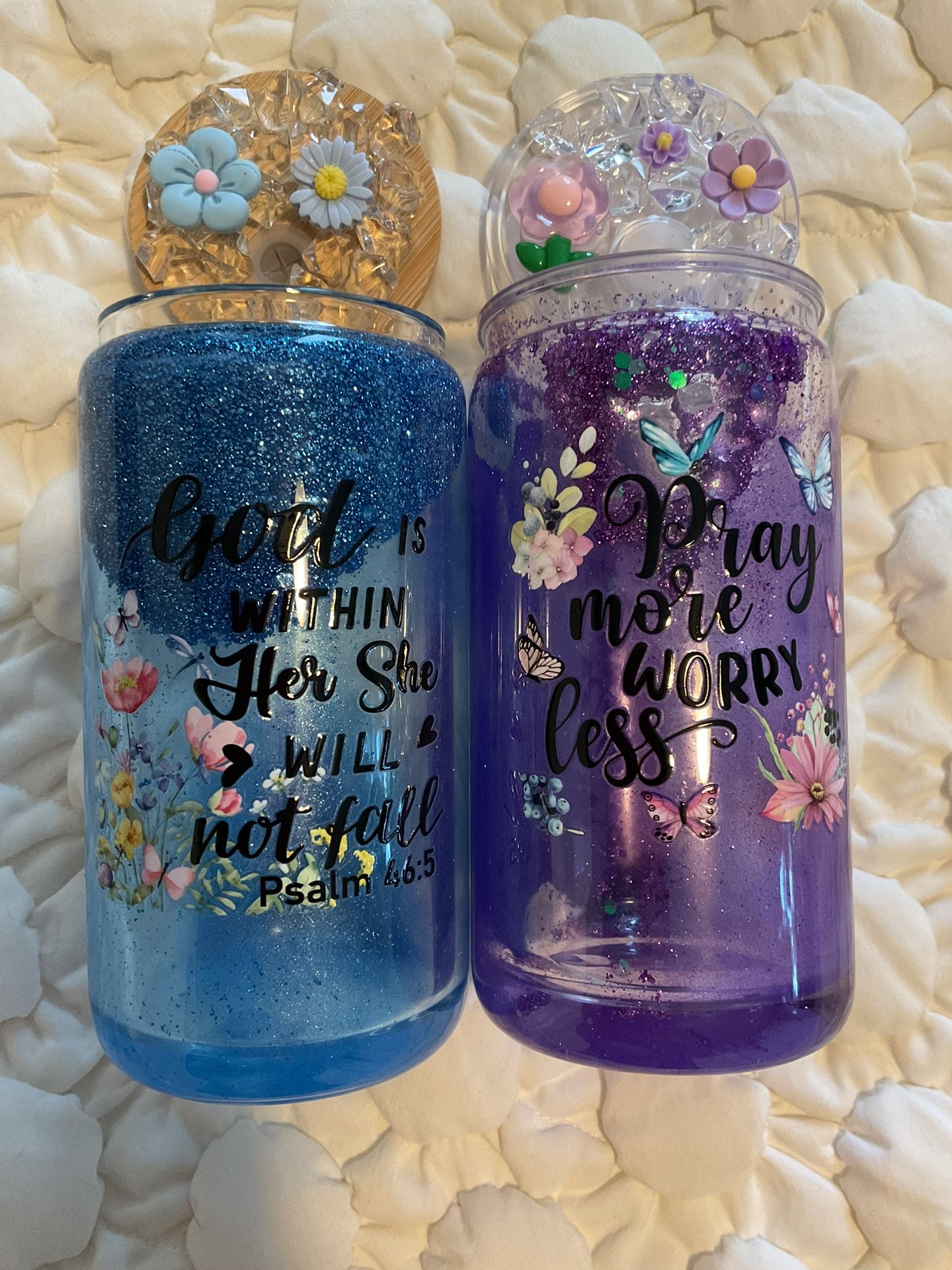 Snow Globe Tumblers