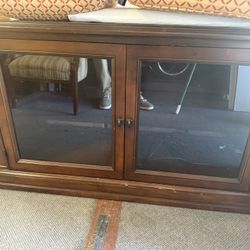 Cabinet With Glass Doors