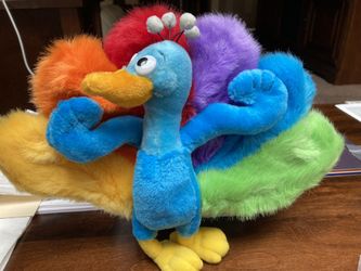 NBC Peacock Stuffed Toy