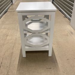 Coffee End Table Or Bedside Table-white 