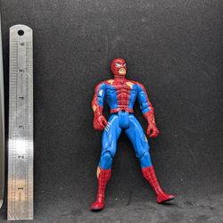 1995 Marvel Toy Biz Spiderman Figure Battle Ravaged 5" Figure Only