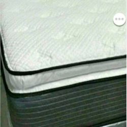 Queen bed pillow top can deliver new