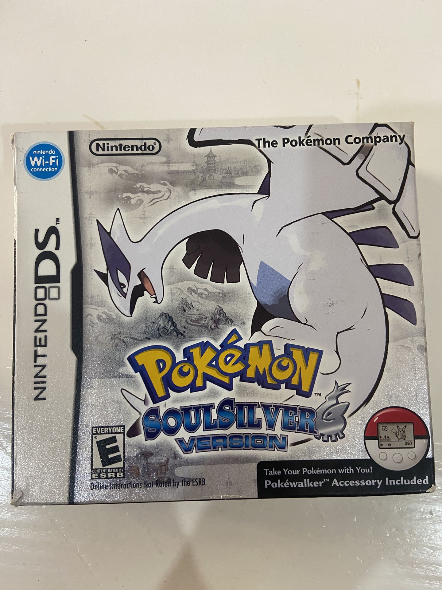 Pokemon Soul Silver CIB - No Pokewalker