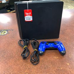 Sony PS4 Slim 1TB 1 Controller w/ Cords 