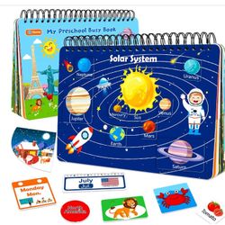 New  Toys Busy Book - Preschool Learning Activity for Toddlers - 